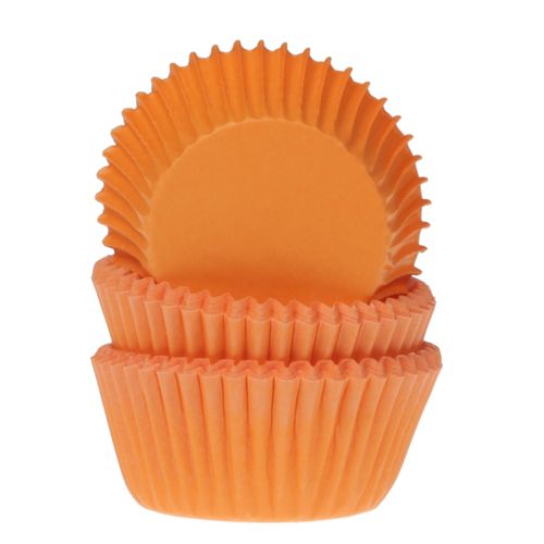 E-shop Cakesupplies Mini košíčky na muffiny oranžové 60 ks