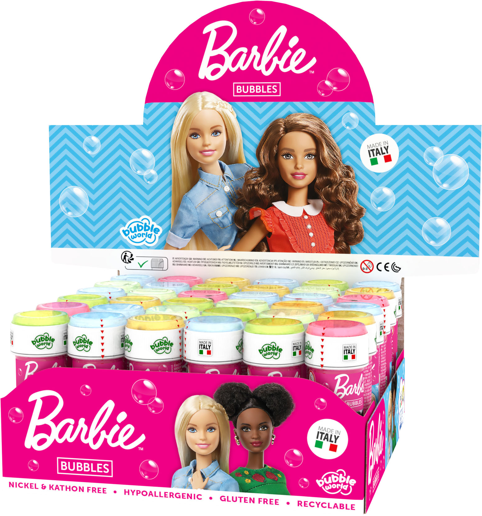 E-shop Svet balonku Bublifuk Barbie 60 ml