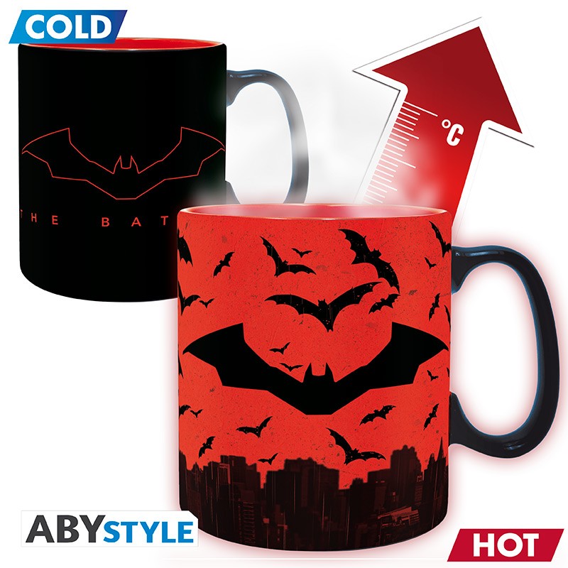 E-shop ABY style Hrnček reagujúci na teplo DC Comics - Batman 460 ml