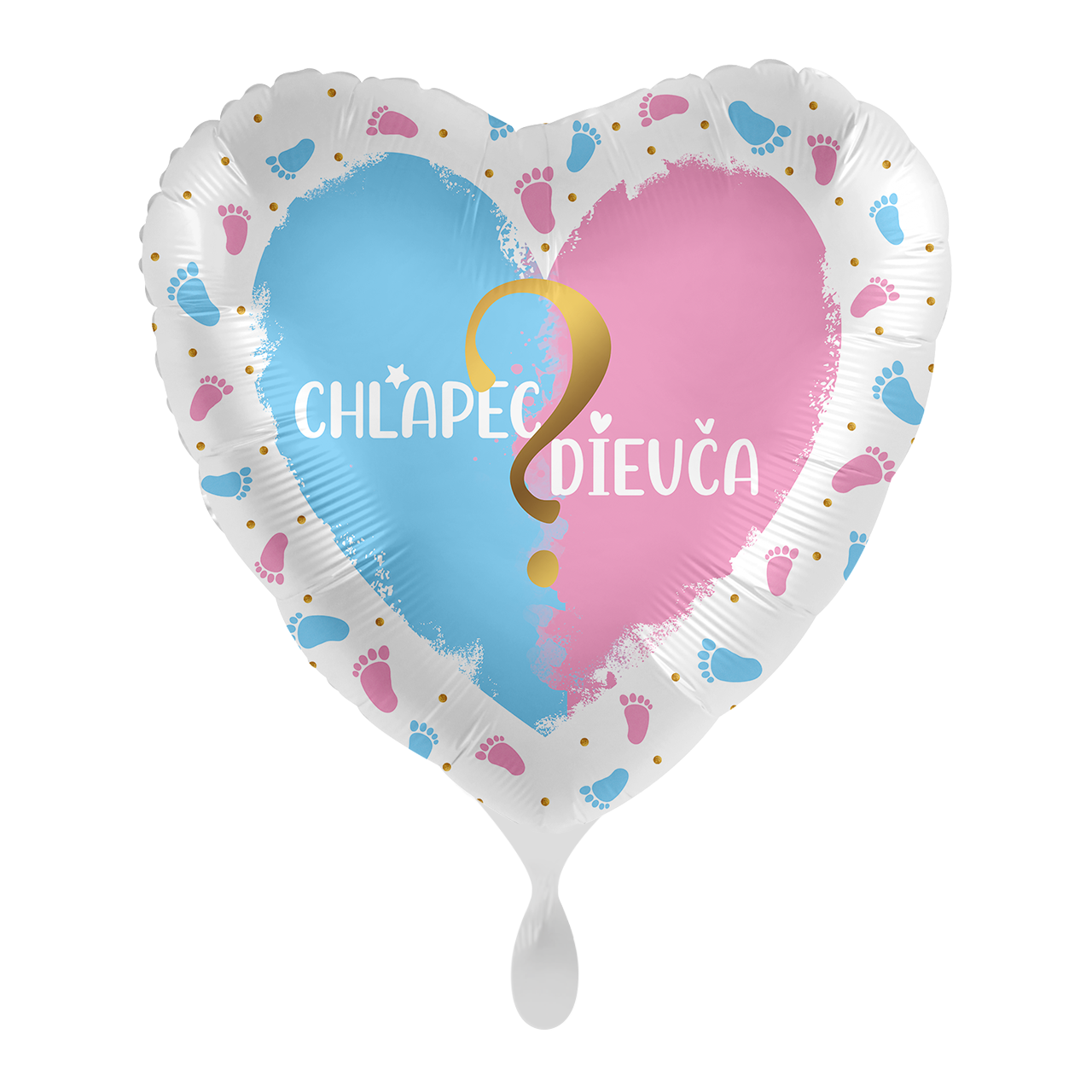 Premioloon Fóliový balón Baby Shower - Chlapec/Dievča ?