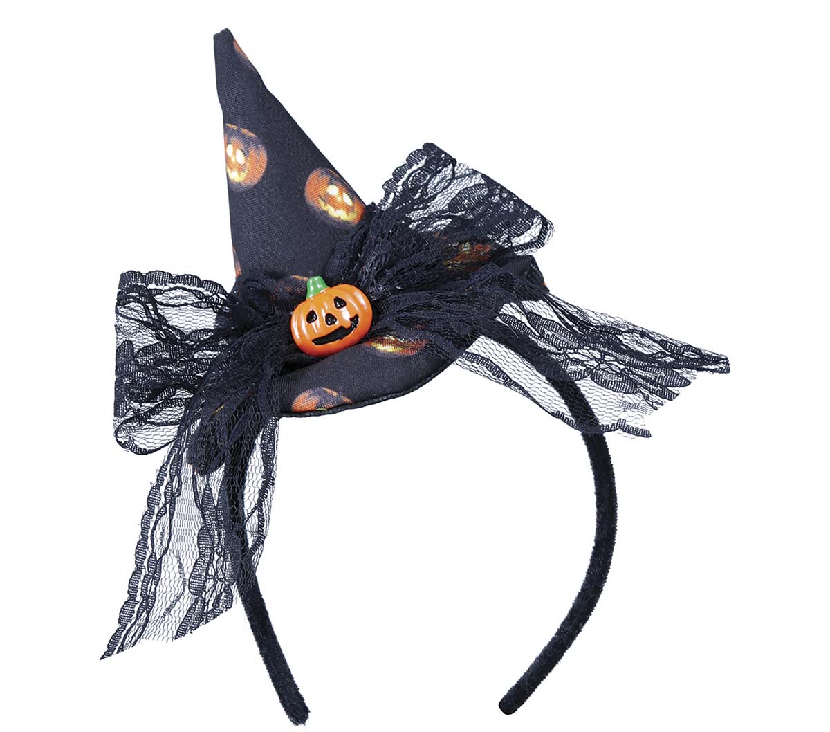 E-shop Guirca Dámska čelenka - Halloween klobúčik