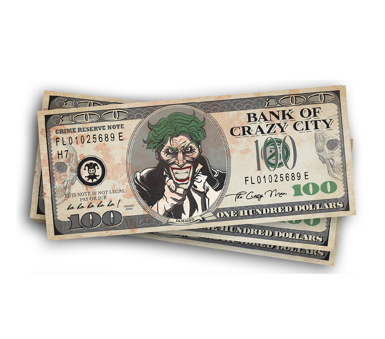 E-shop Guirca Repliky bankoviek - Joker