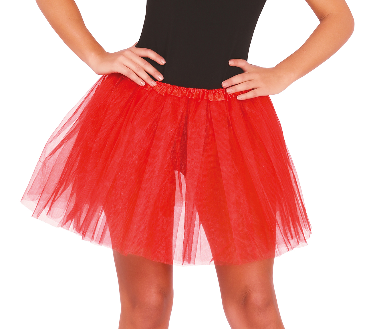 E-shop Guirca Dámska TUTU sukňa - červená 40 cm