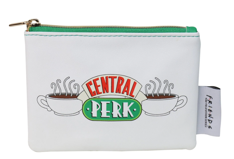 E-shop Half Moon Bay Peňaženka na mince Friends - Central Perk biela