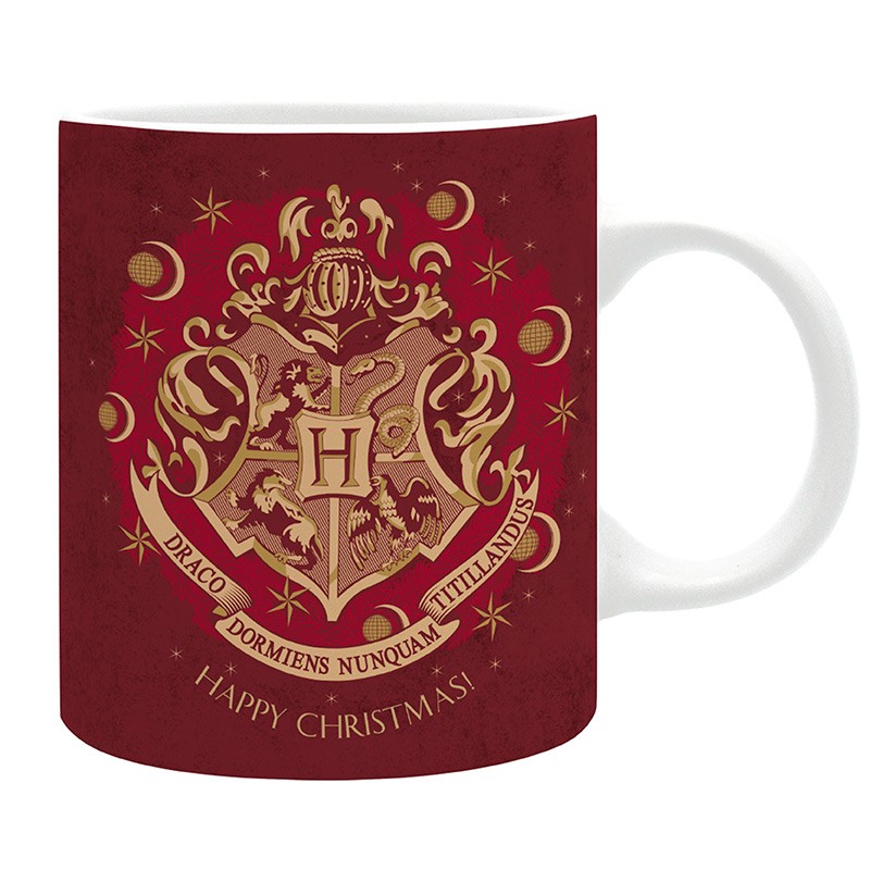 E-shop ABY style Hrnček Harry Potter - Happy Christmas červený