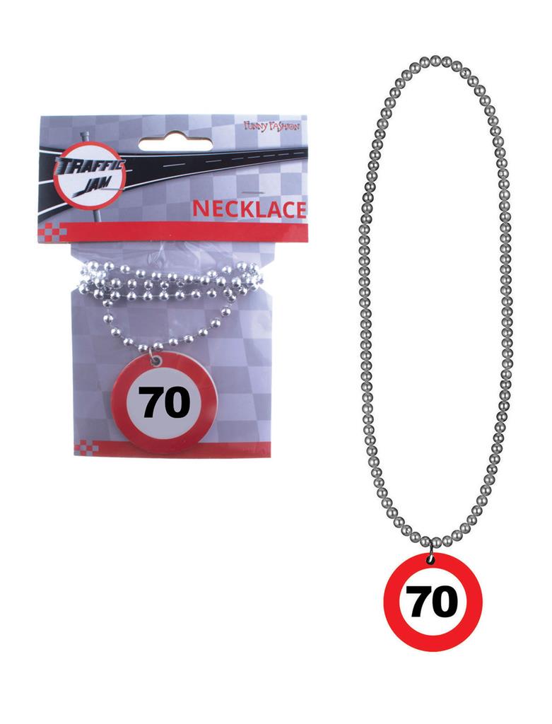 Espa Párty náhrdelník - dopravná značka 70.