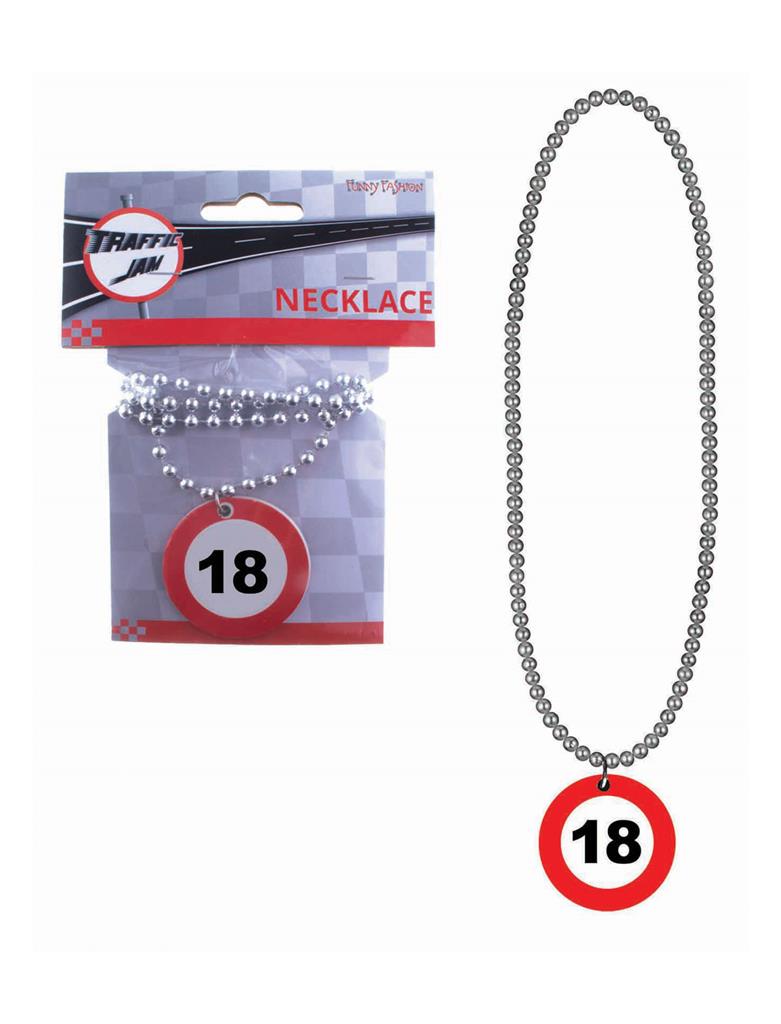 Espa Párty náhrdelník - dopravná značka 18.