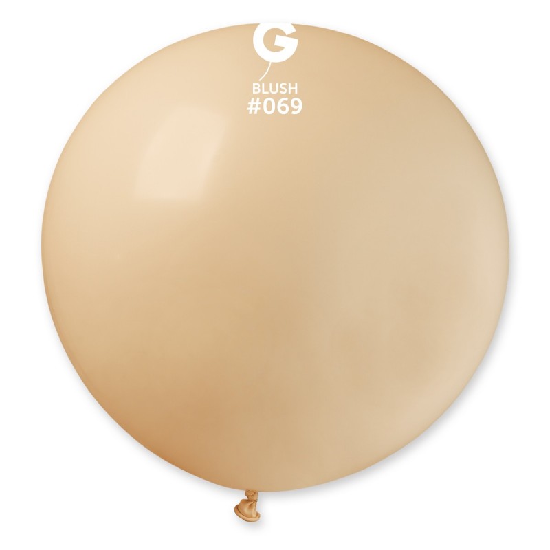 E-shop Gemar Balónik pastelový krémový 80 cm