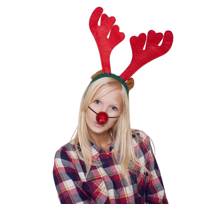 Godan Sada vianočných doplnkov - Parožie a nos Rudolf