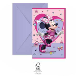 E-shop Procos Pozvánky - Disney Minnie Mouse 6 ks