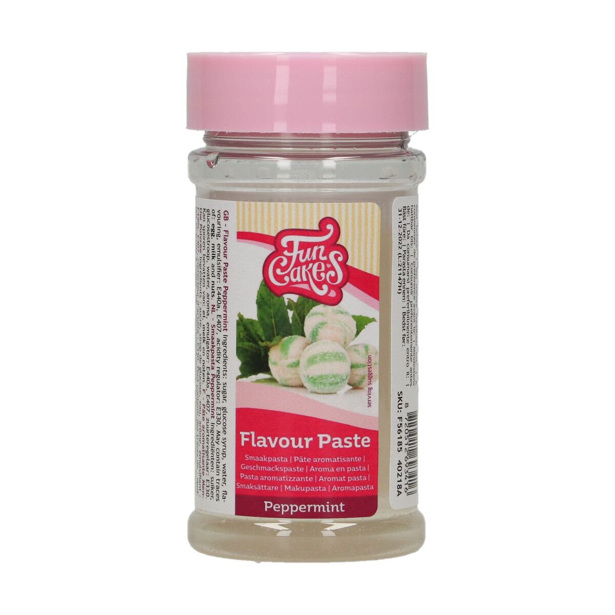 E-shop Ochucovacia pasta Funcakes -Peppermint 100g