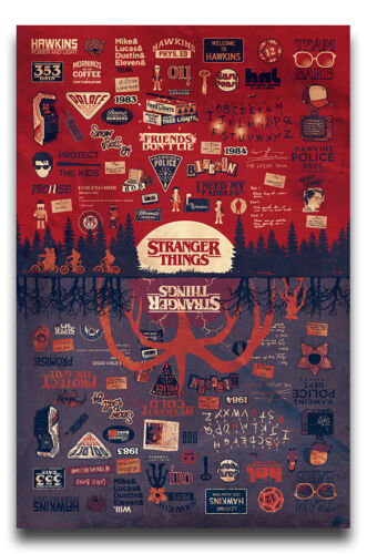 E-shop Pyramid Plagát Stranger Things - The Upside down 61 x 91,5 cm