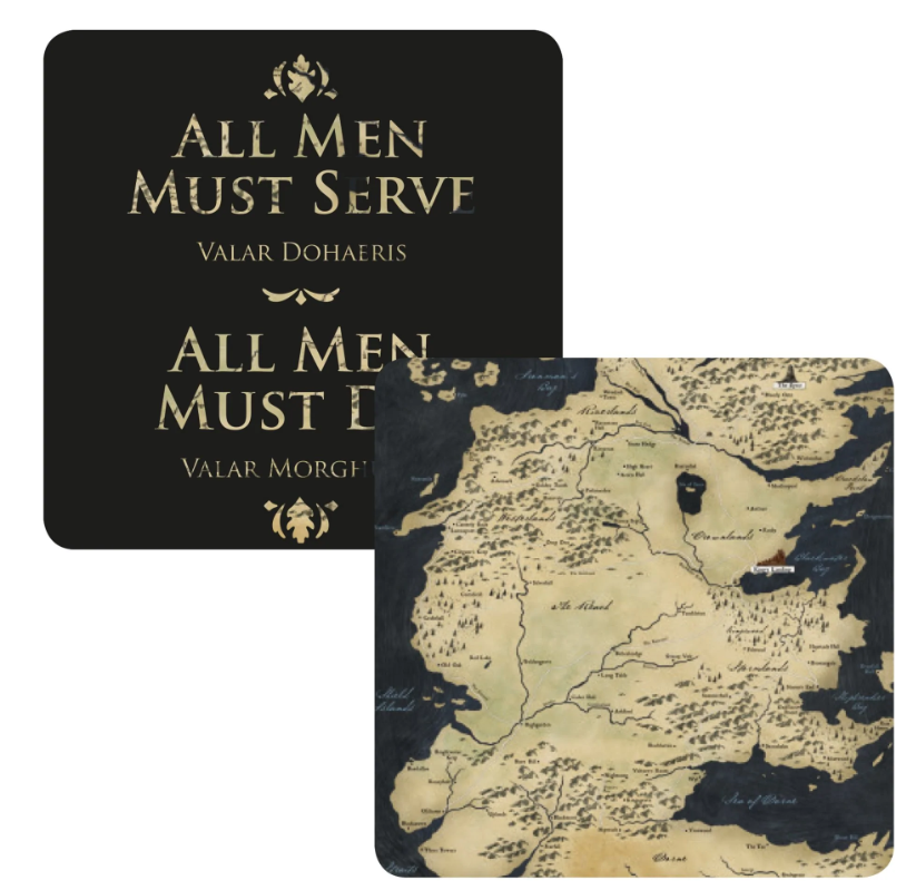 E-shop Half Moon Bay Podtácka Game of Thrones - All Men