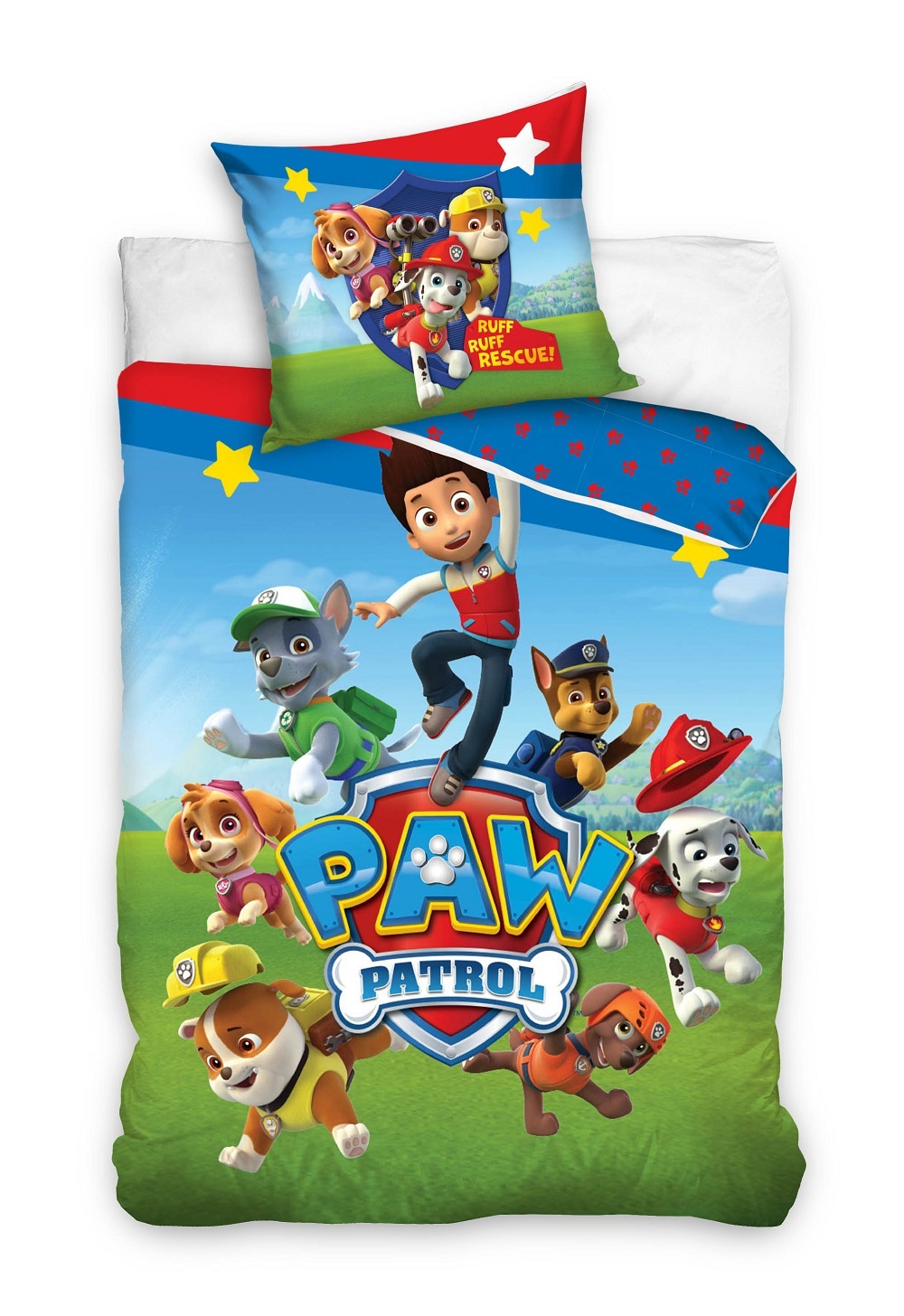 Carbotex Posteľné obliečky - Paw Patrol Kpl. 140 x 200 cm