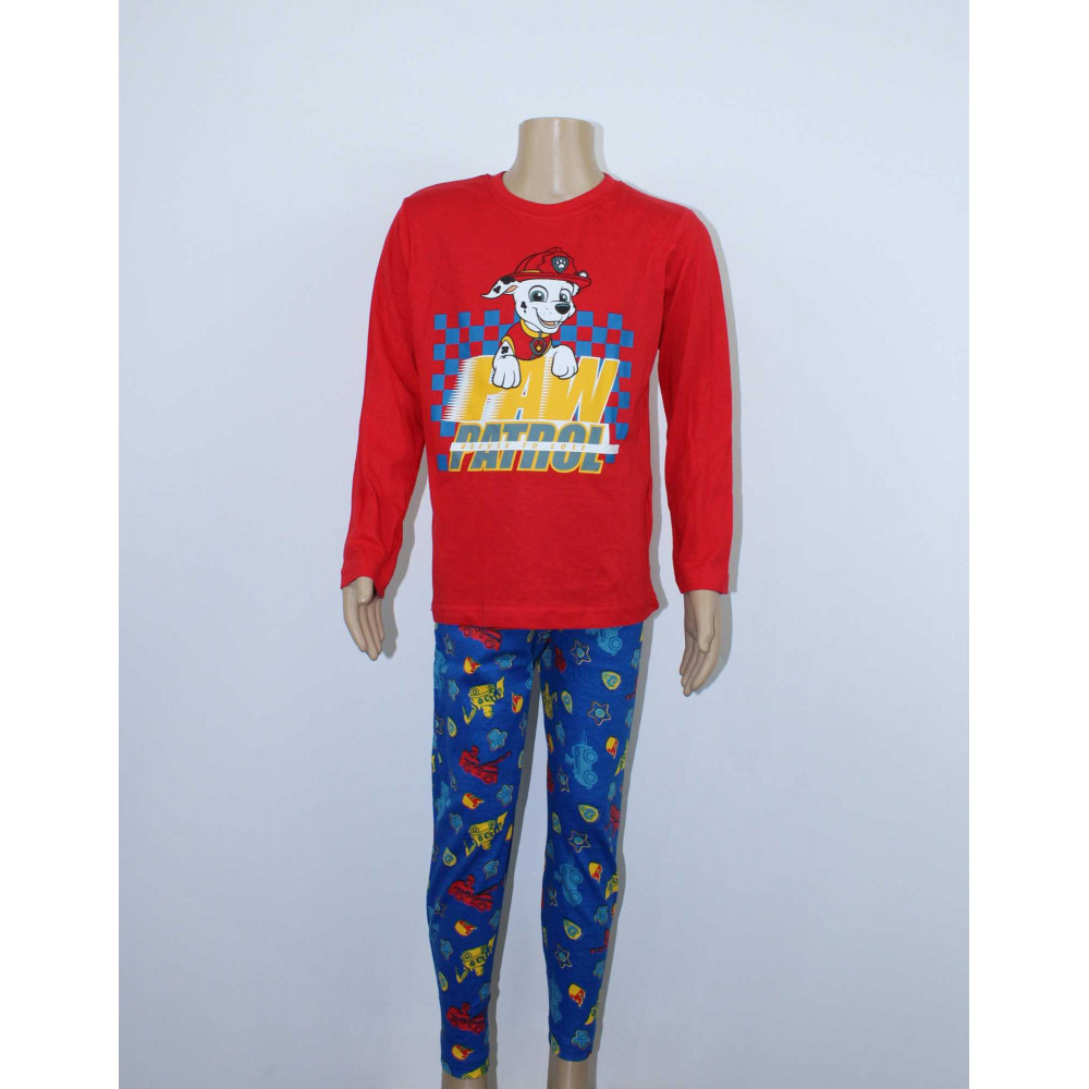 E-shop Setino Detské pyžamo - Paw Patrol červené