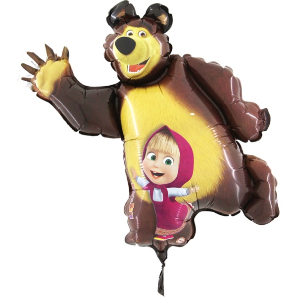 E-shop Baloon Party Mini fóliový balón - Máša a medveď