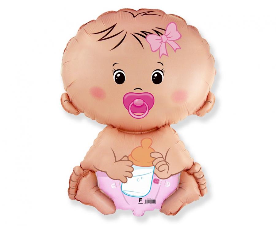 E-shop Flexmetal Fóliový balón - "Baby Girl"