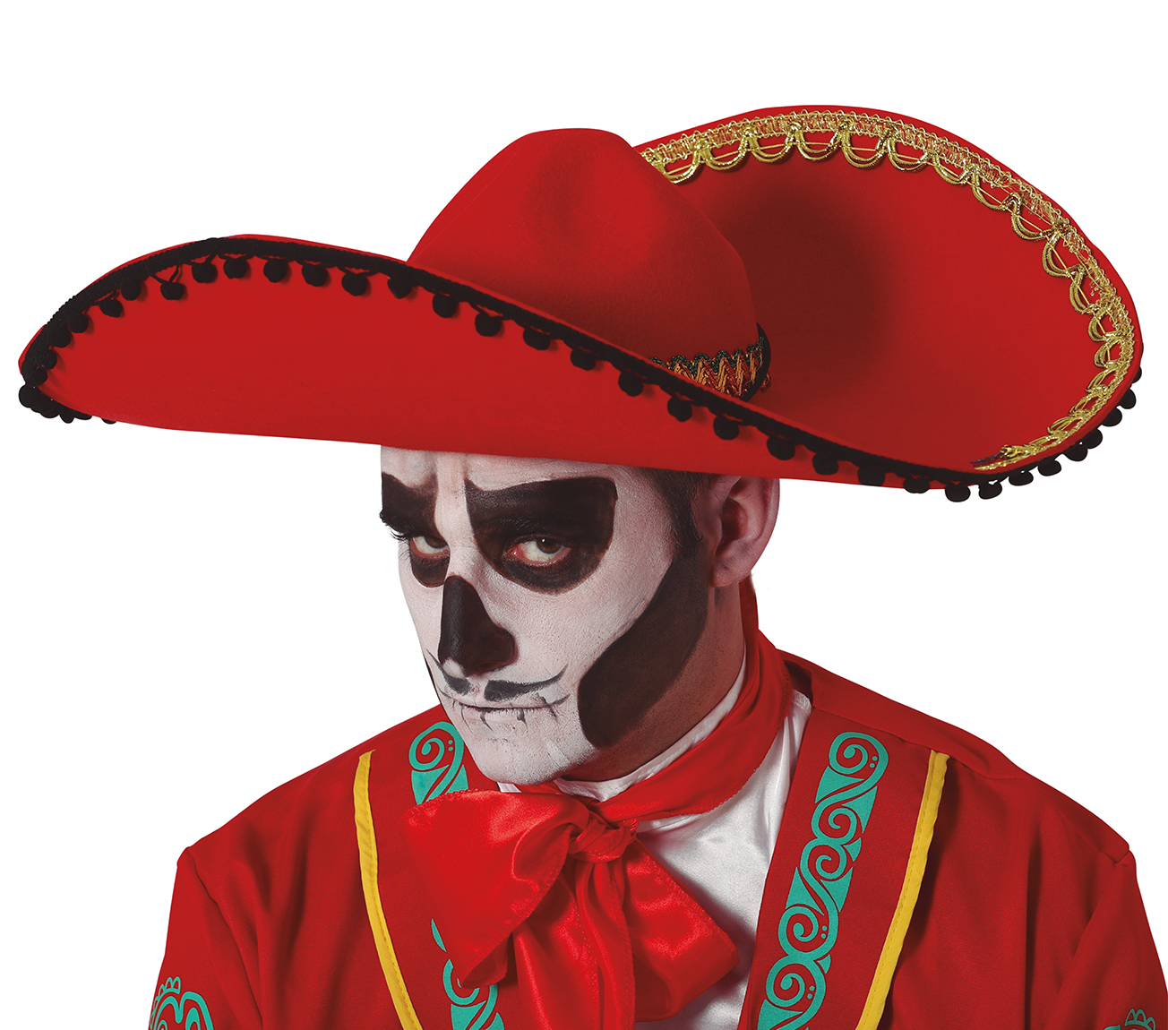 E-shop Guirca Klobúk - Mexický, červený
