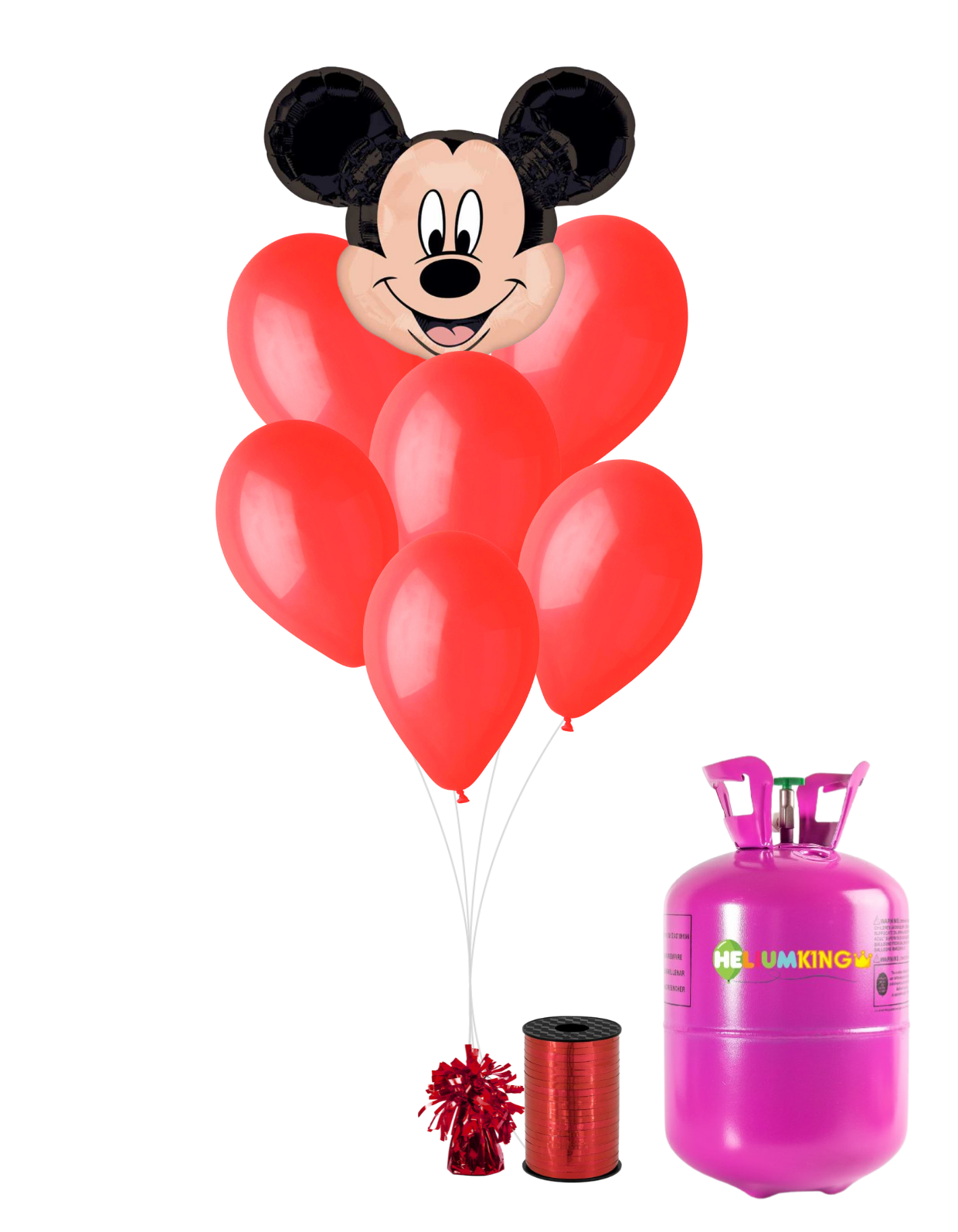 HeliumKing Hélium párty set - Mickey Mouse