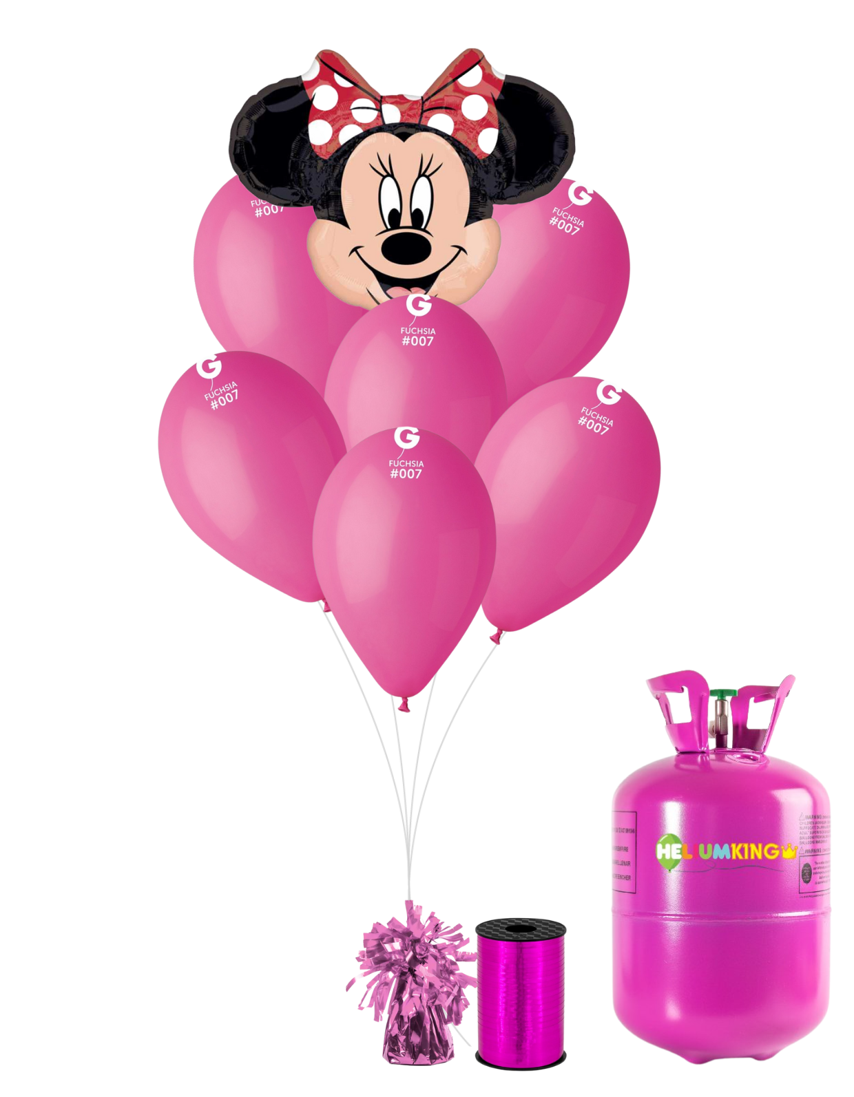 E-shop HeliumKing Hélium párty set - Minnie Mouse