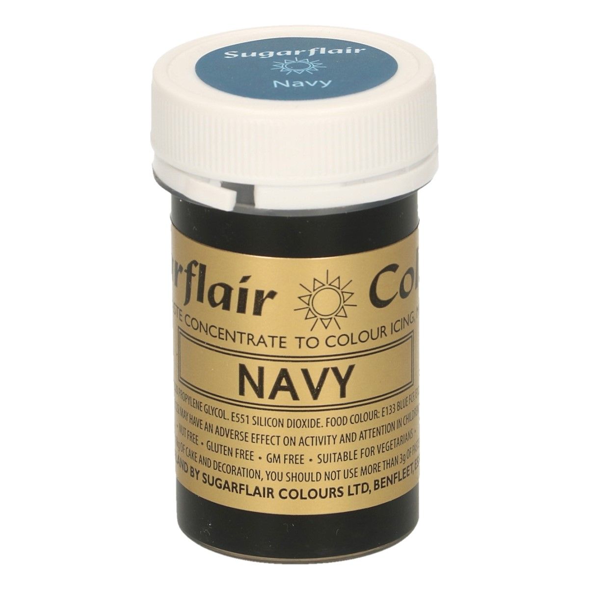 E-shop Cakesupplies Gélová farba - Navy 25 g