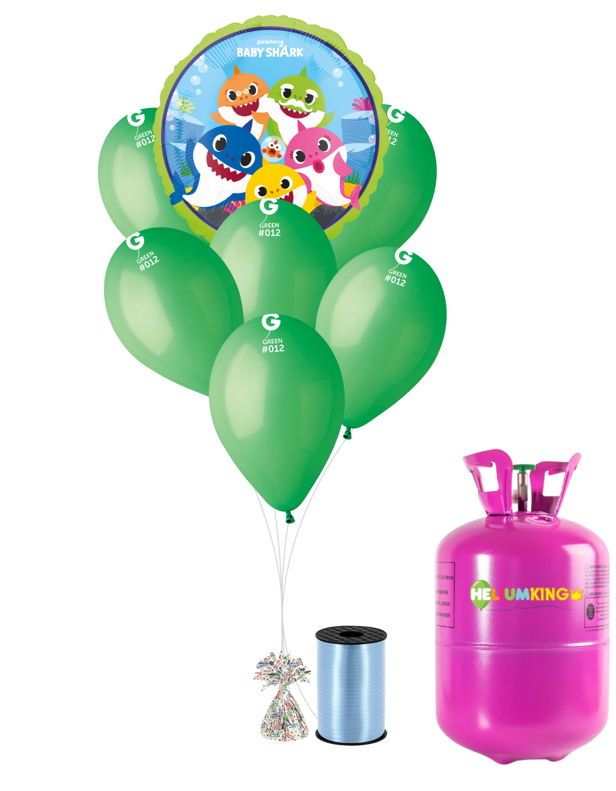 E-shop HeliumKing Hélium párty set - Baby Shark