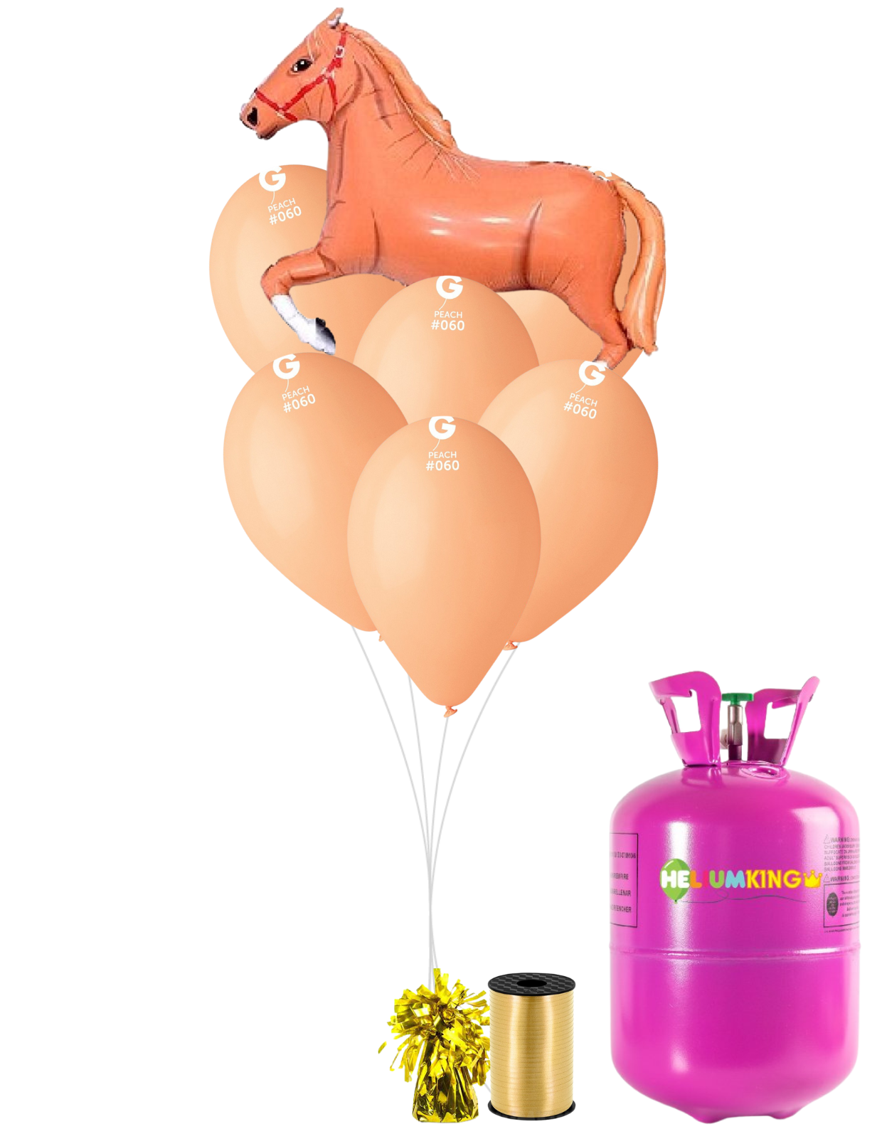 E-shop HeliumKing Hélium párty set - Koník