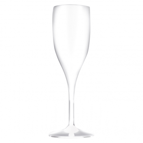 Santex Poháre na šampanské - biele