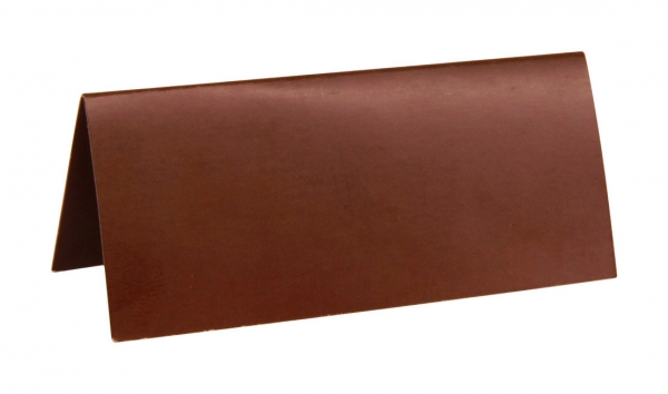 Santex Jednofarebné menovky Farba: Čokoládová