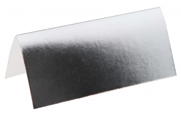 E-shop Santex Metalické menovky Farba: Strieborná