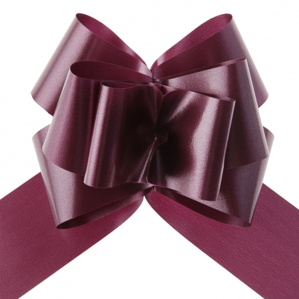 E-shop Santex Svadobné dekoračné mašle Farba: Burgundy