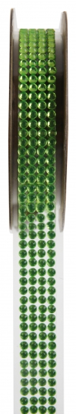 E-shop Santex Štrasové stuhy Farba: Zelená