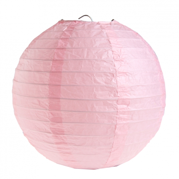 E-shop Santex Jednofarebné lampióny 20 cm Farba: Ružová