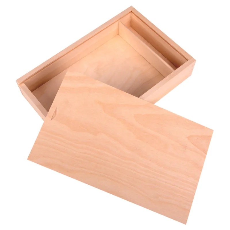 Fenwit Drevená krabička na fotky a USB 15 x 21 cm