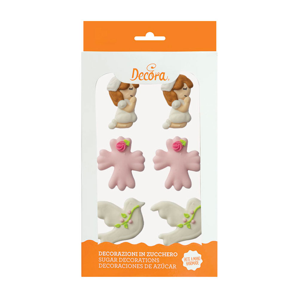 Decora Cukrové zdobenie - prvé sväté prijímanie, dievča