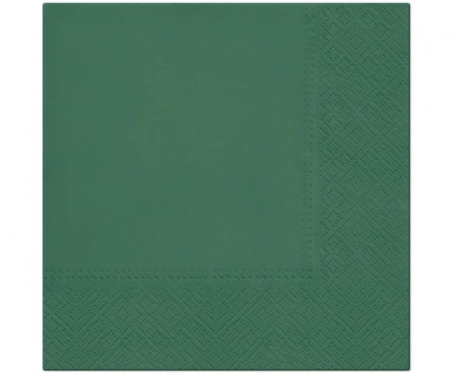 PAW Papierové servítky - Holly green 33 x 33 cm