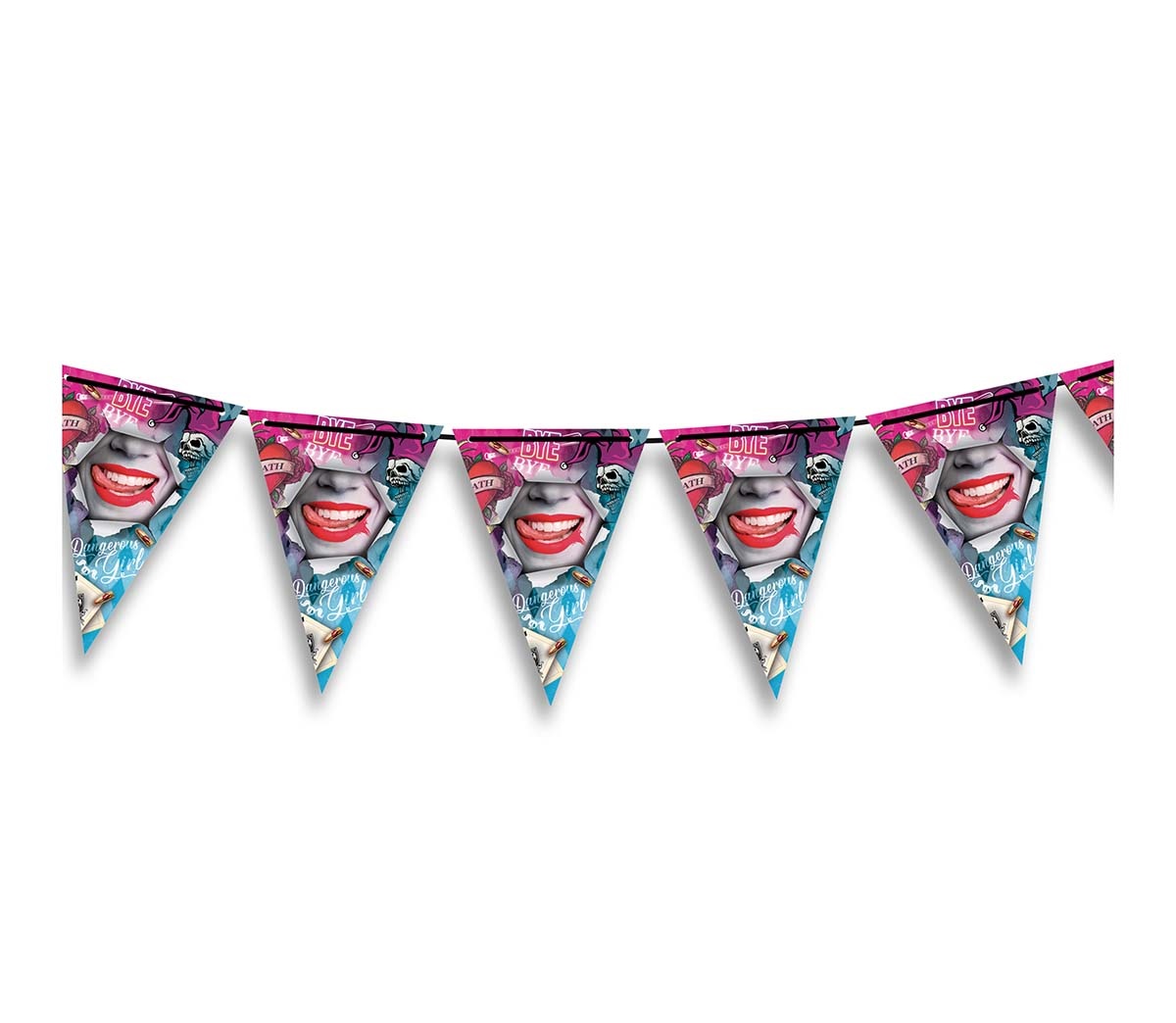 E-shop Guirca Girlanda - Harley Quinn 300 cm