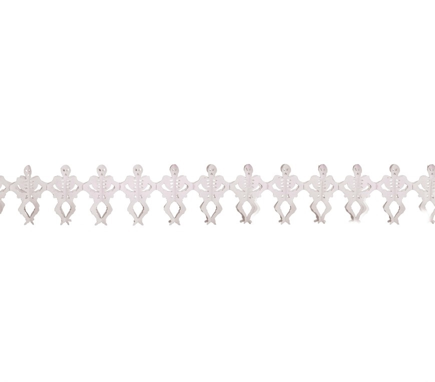 Guirca Papierová girlanda - Kostry