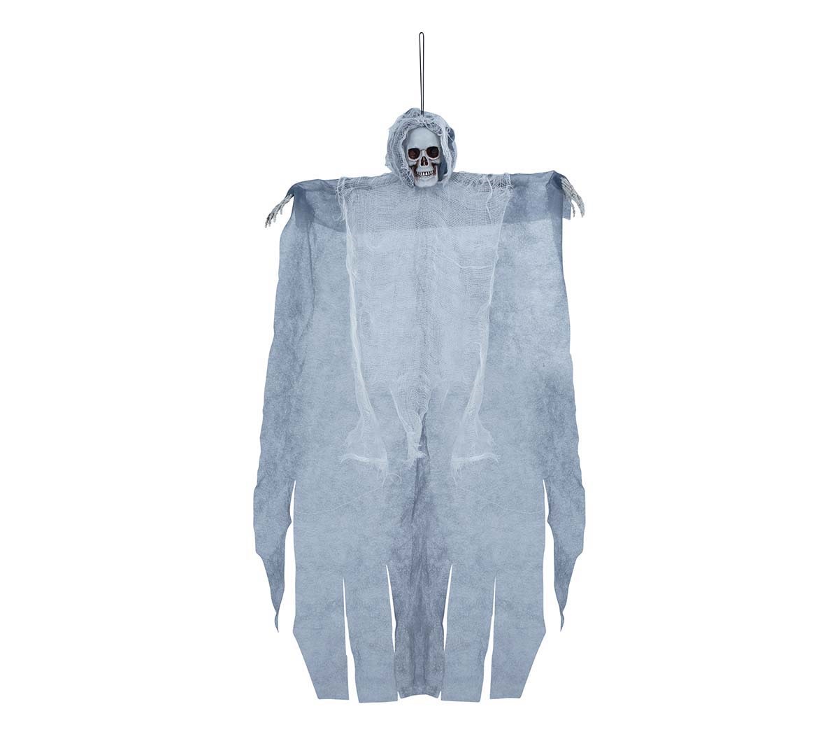 Guirca Visiaca dekorácia - Sivá kostra 60 cm