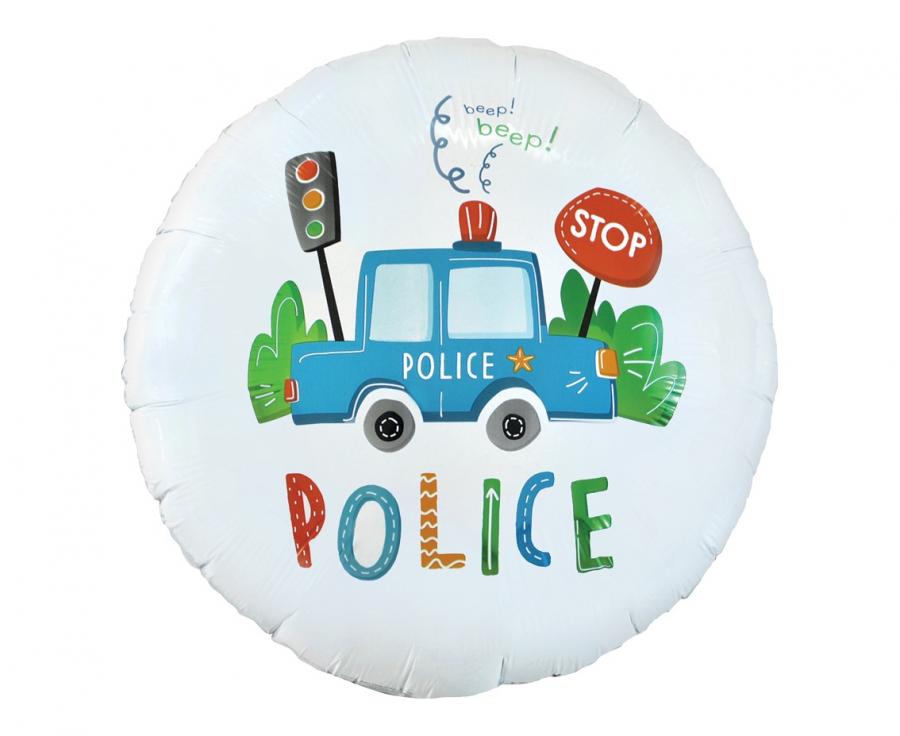 Godan Fóliový balón - Polícia, 46 cm