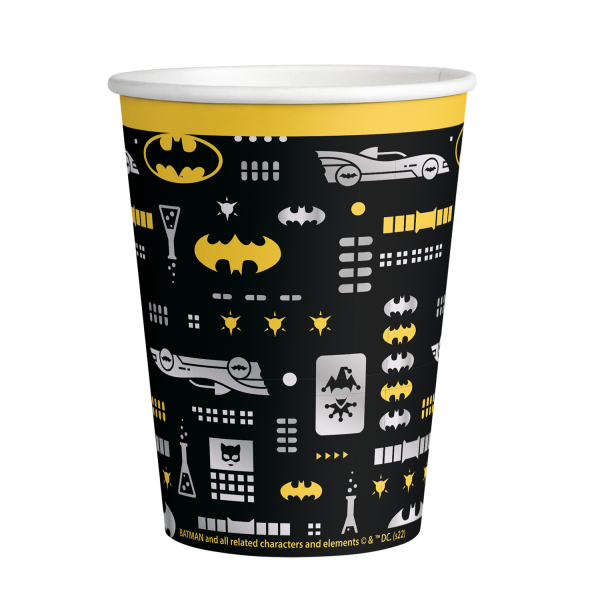 E-shop Amscan Papierové poháre - Batman 250 ml