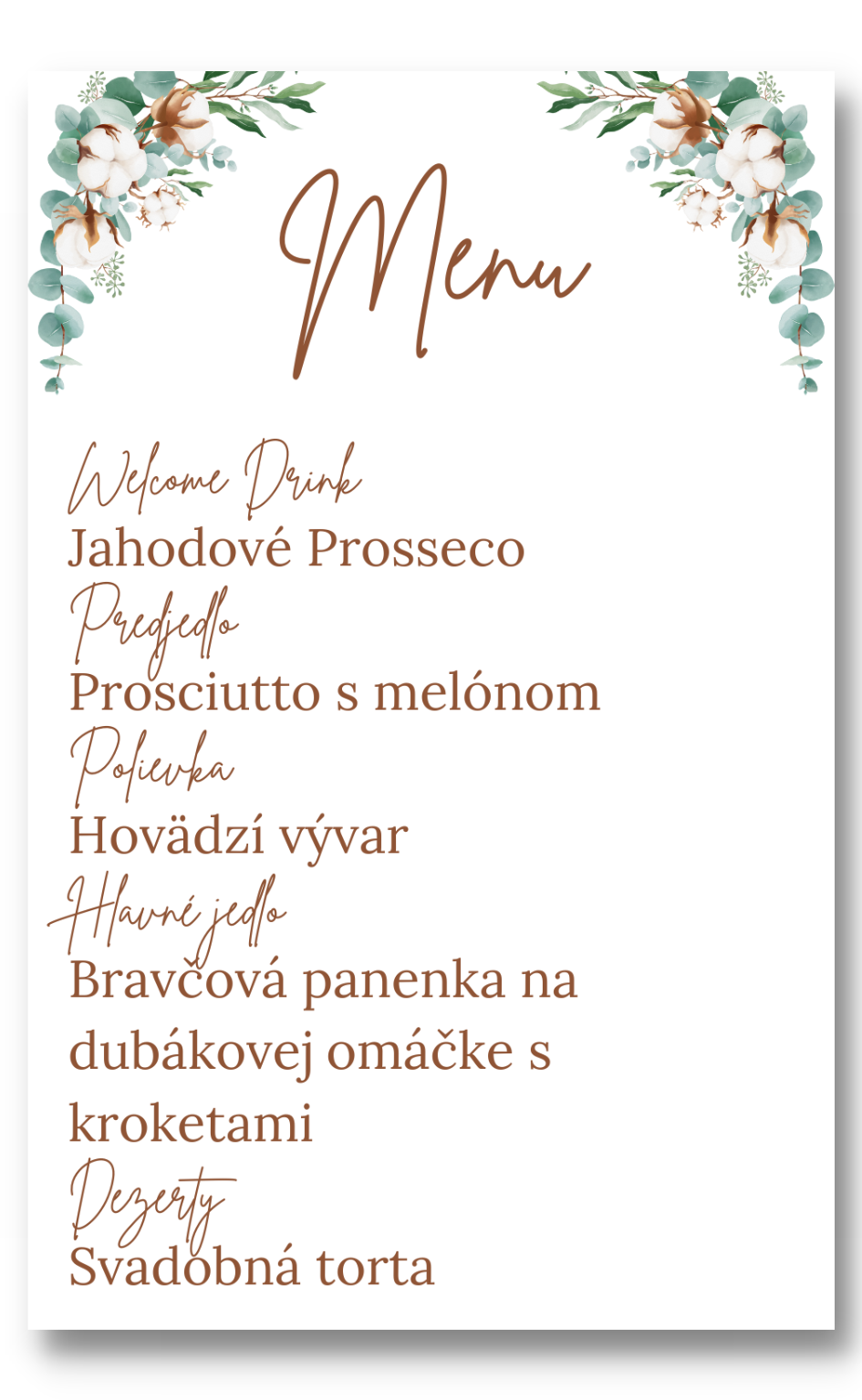 Menu - Mint Folk Zvoľte množstvo: od 61 ks a viac