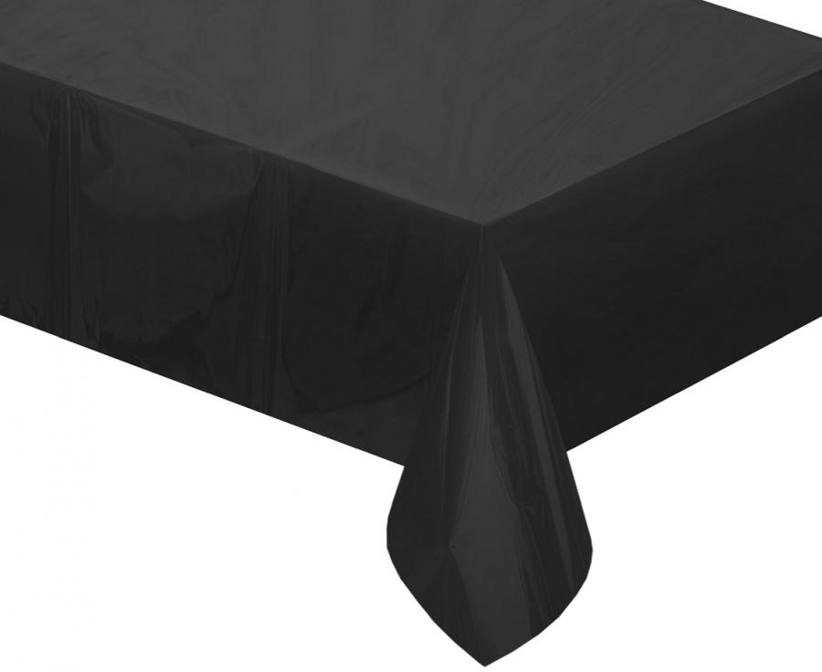 E-shop Godan Plastový obrus - čierny, matný 137 x 183 cm