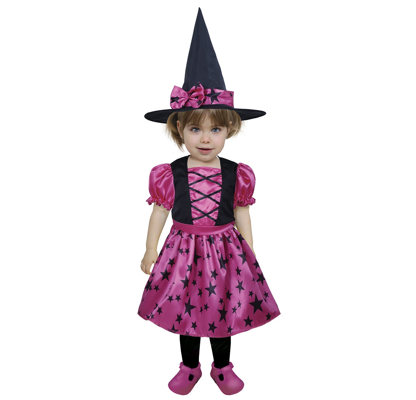 E-shop Guirca Detský kostým - Čarodejnica s hviezdami Veľkosť najmenší: 18 - 24 mesiacov