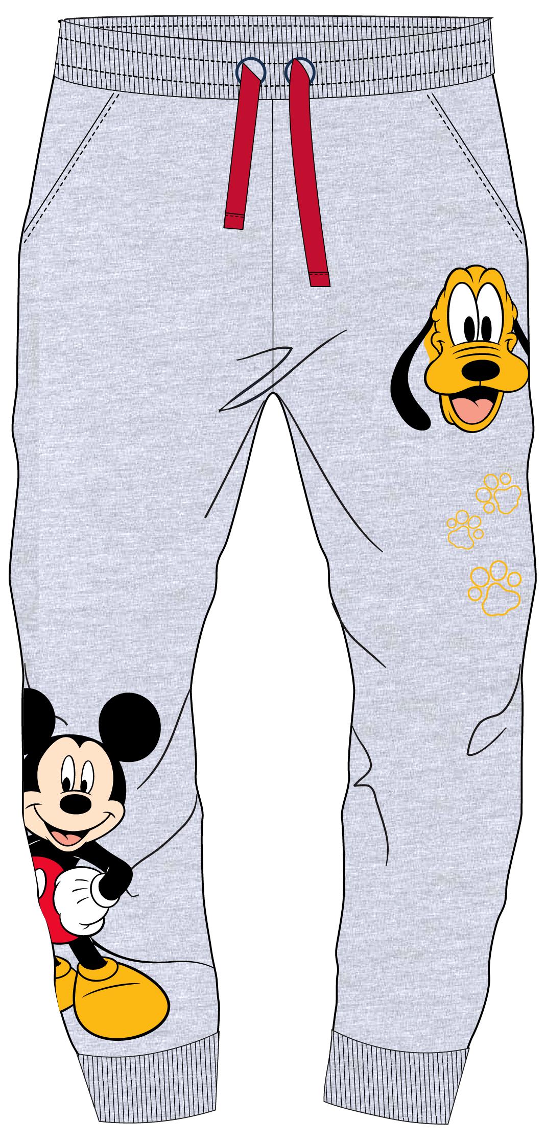 E-shop Eplus Chlapčenské tepláky - Mickey, sivé