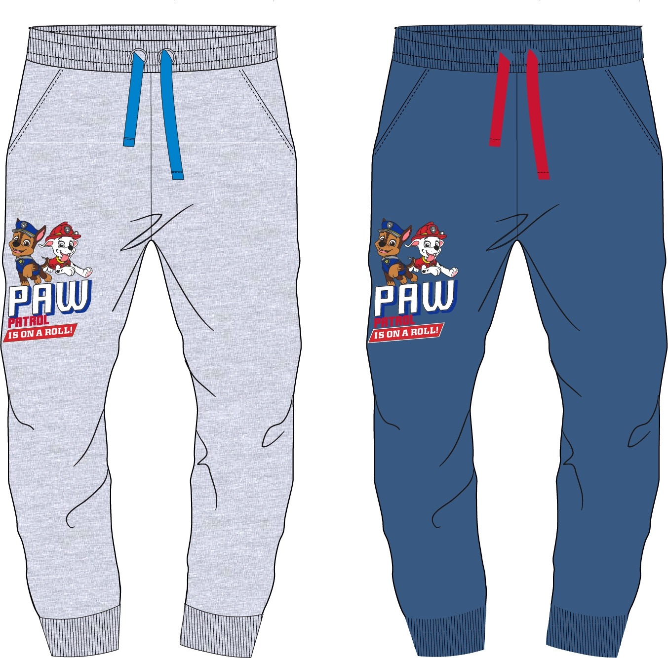 E-shop Eplus Chlapčenské tepláky - Paw Patrol, sivé