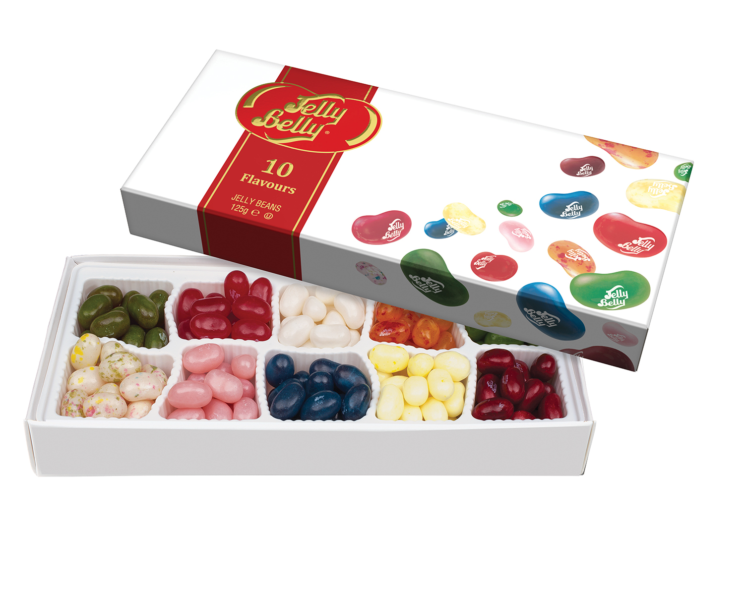 E-shop Jelly Belly gift box - Ovocné mix 10 x 125 g