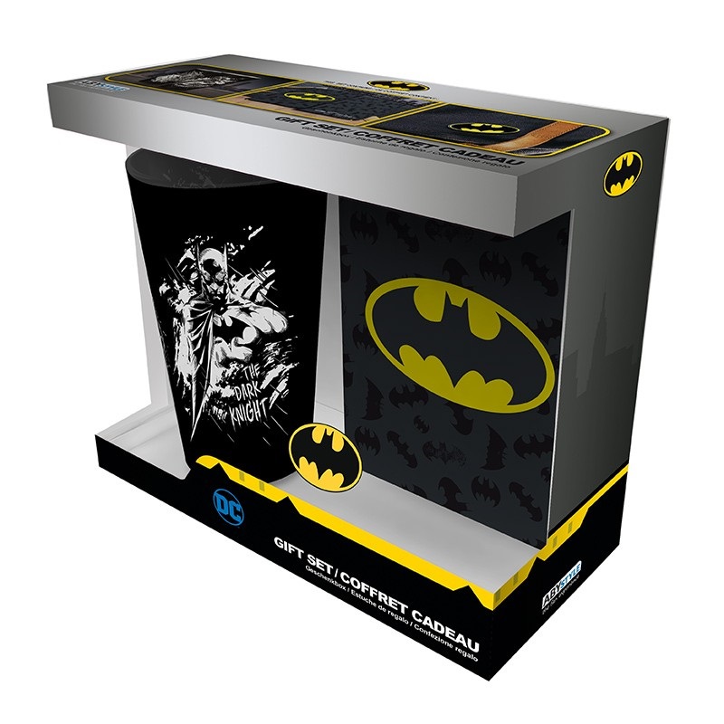 E-shop Abysse Corp Sada hrnček, zápisník, odznak - Batman