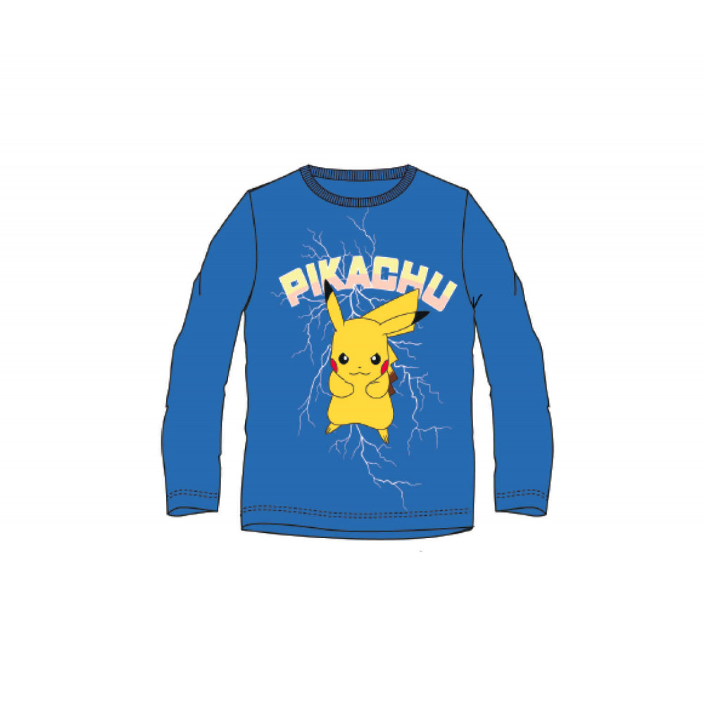 E-shop Setino Tričko s dlhým rukávom - Pokémon, modré