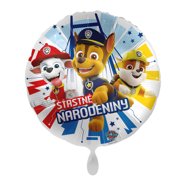 Premioloon Fóliový balón - Šťastné narodeniny Paw Patrol